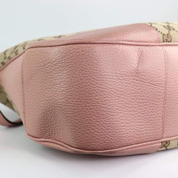 Gucci GG Monogram Large Margaux Hobo Beige Soft Pink - Picture 7 of 16